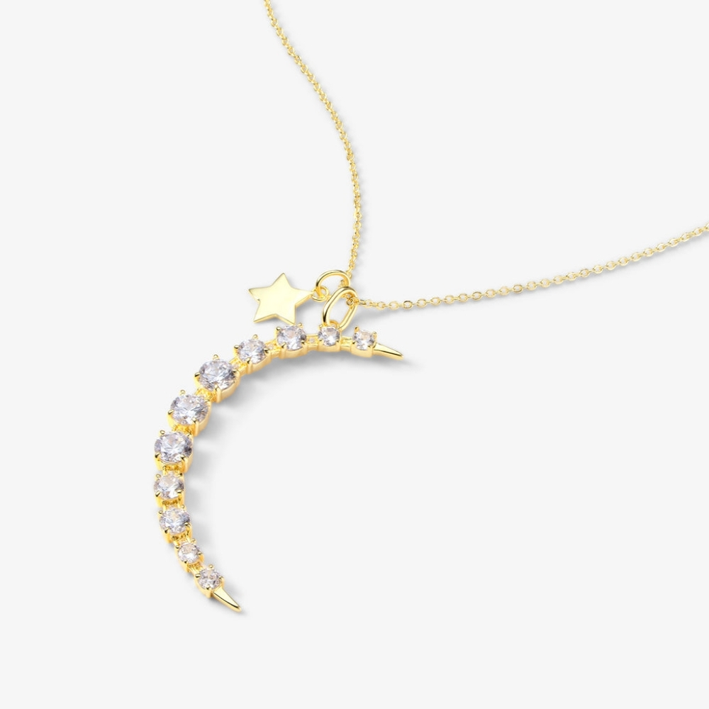 Melinda Maria What Dreams are Made Of Necklace Gold | Diamondettes - New FIRM ✨️ - Picture 2 of 3